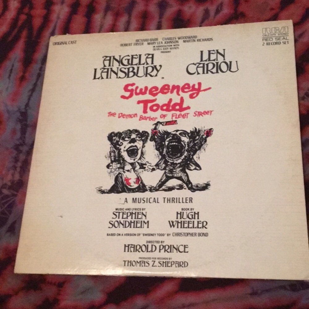 Sweeney Todd Double LP